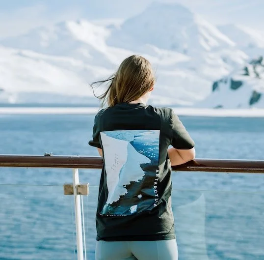 Antarctica Scenic Tee — ICE AXE EXPEDITIONS